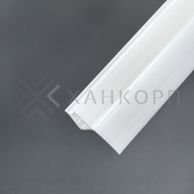 Уплотнитель ПРЕМИУМ Ц-образный белый 2.5 м, ус 16 мм под стекло 8 мм FDPP-415.8