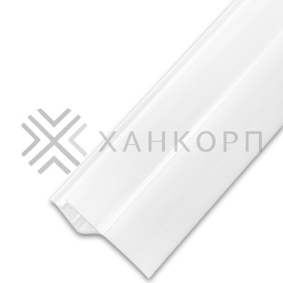 Уплотнитель ПРЕМИУМ Ц-образный белый 2.5 м, ус 16 мм под стекло 8 мм FDPP-415.8