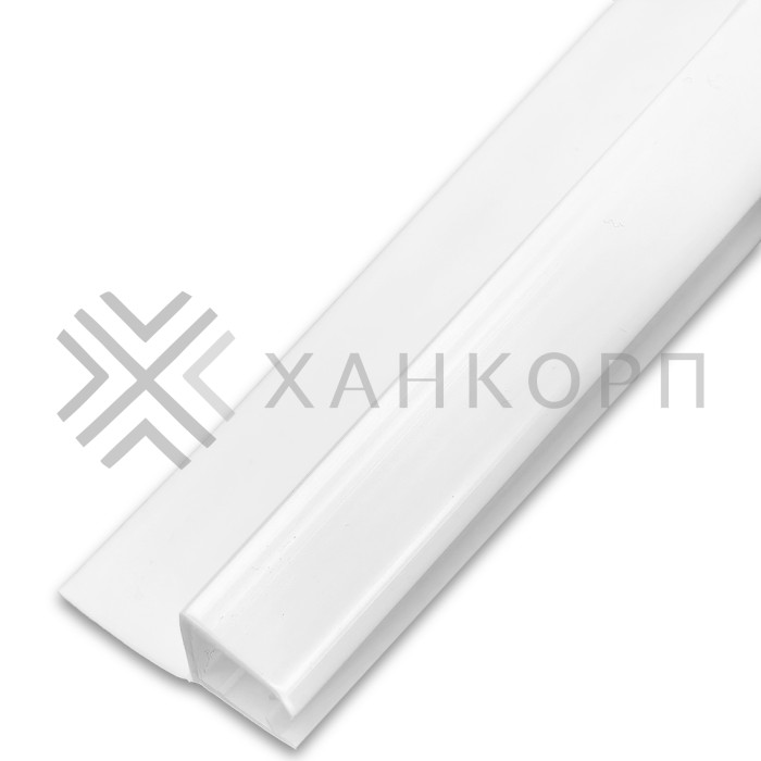 Уплотнитель ПРЕМИУМ Ц-образный белый 2.5 м, ус 16 мм под стекло 8 мм FDPP-415.8