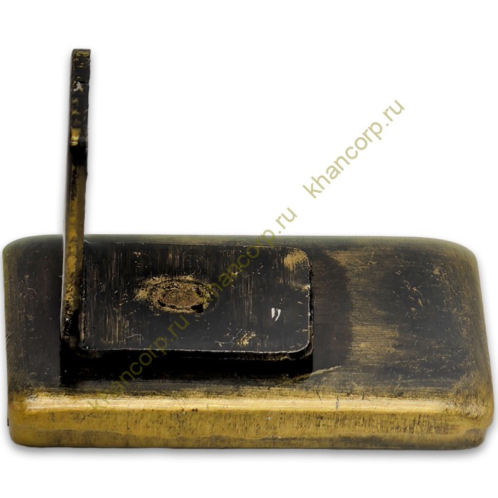 Заглушка торцевая FDPA-501 для опорного профиля 19х13х2, нержавейка/брашированное золото