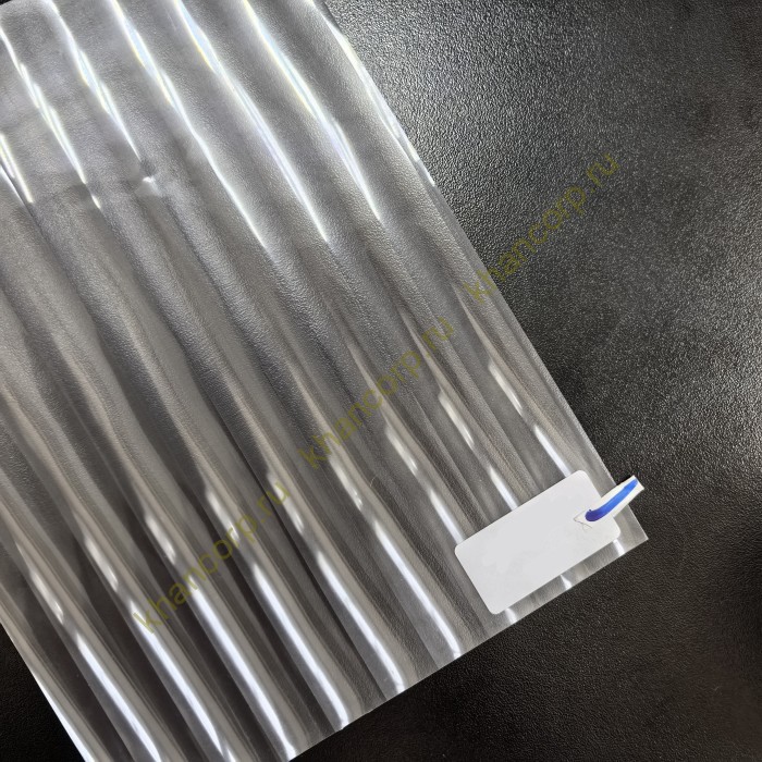 Декоративная пленка MORU прозрачная 1,52х10 м, шаг 12 мм