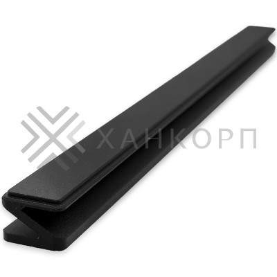 Ручка-купе FDR-303 для стеклянной двери, алюминий/черный