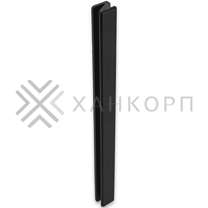 Ручка-купе FDR-303 для стеклянной двери, алюминий/черный