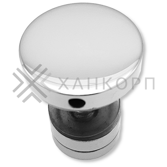 Крепление трека к стеклу FDS-32, нержавейка/полированный