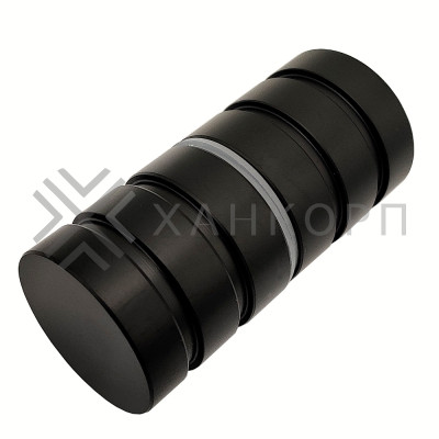 Ручка кноб FDR-43, алюминий/черный