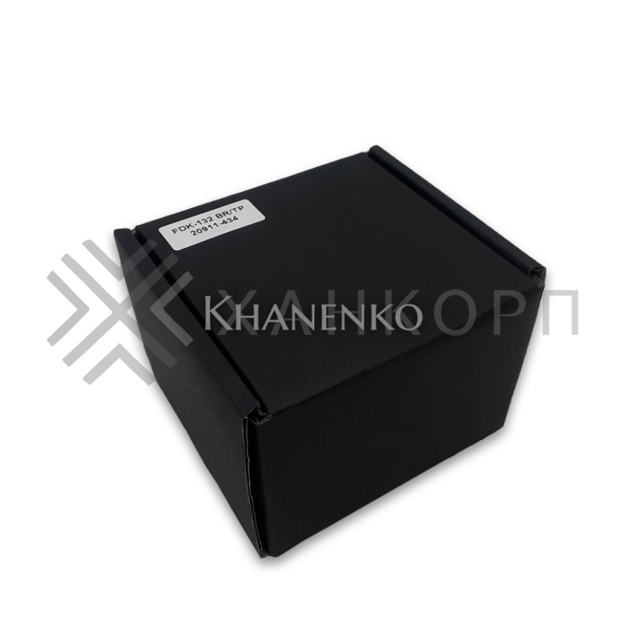 Коннектор Пегас FDK-132, 70*50 мм стена-стекло 90° латунь/золото