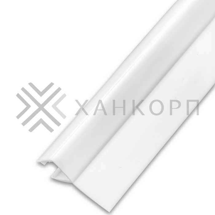 Уплотнитель ПРЕМИУМ F-образный белый 2.5 м, ус 16 мм. под стекло 8 мм FDPP-417.8