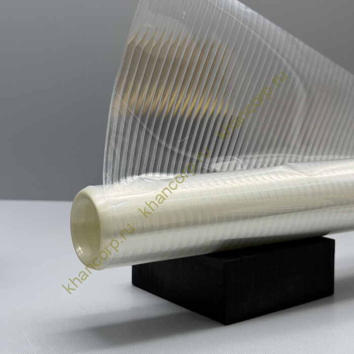 Декоративная пленка MORU прозрачная 1,52х10 м, шаг 6 мм