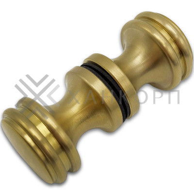 Ручка кноб FDR-50, нержавейка/брашированное золото