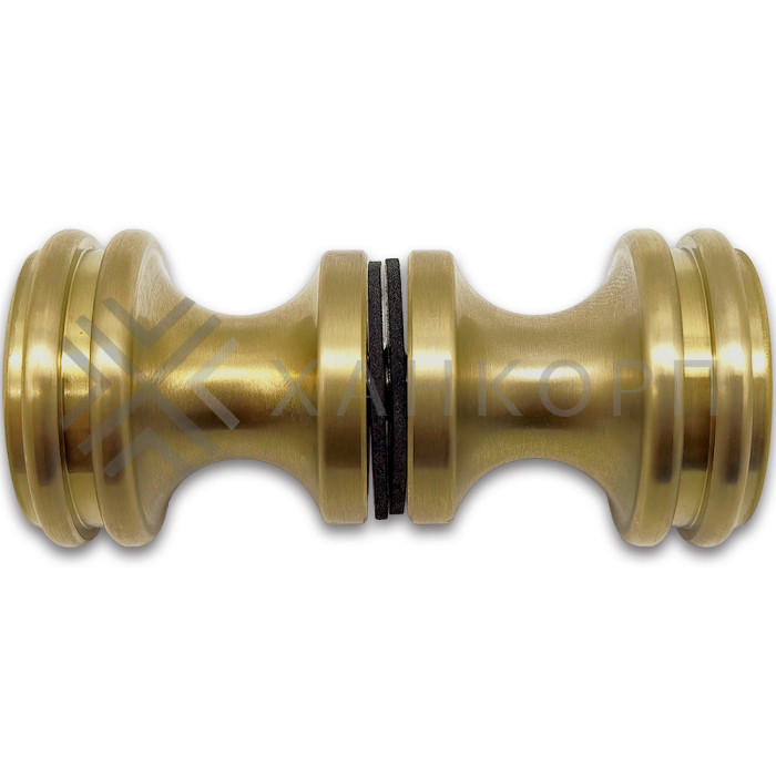 Ручка кноб FDR-50, нержавейка/брашированное золото