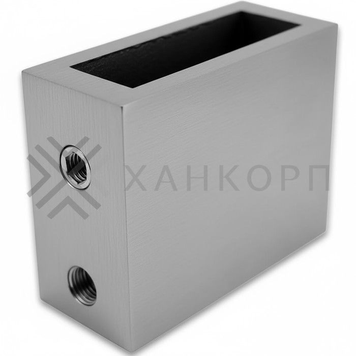 Крепление FDC-30 трубы 30х10 к стене, нержавейка/матовый