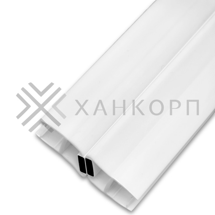 Уплотнитель магнитный ПРЕМИУМ 135°, 180° белый 2.5 м под стекло 8 мм FDPP-511.8