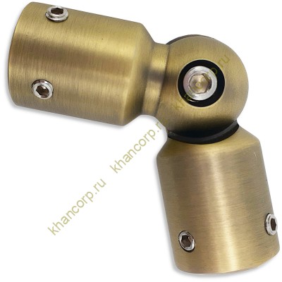 Соединитель FDC-13 трубы 19 90°-180°, нержавейка/бронза