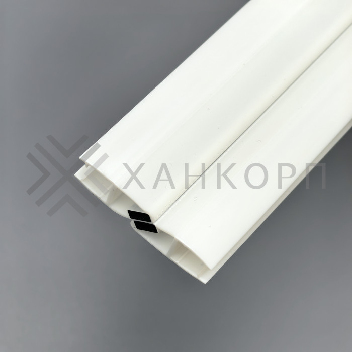 Уплотнитель ПРЕМИУМ магнитный 90°, 180° белый 2.5 м под стекло 8 мм FDPP-512.8