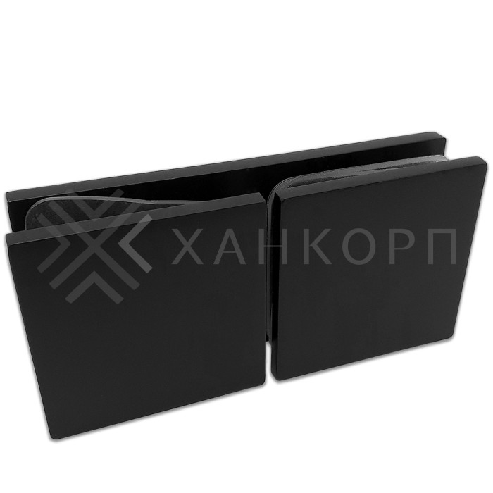 Коннектор Альфа α FDK-16 стекло-стекло 180˚, цинк/черный