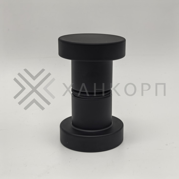 Ручка кноб FDR-59, алюминий/черный