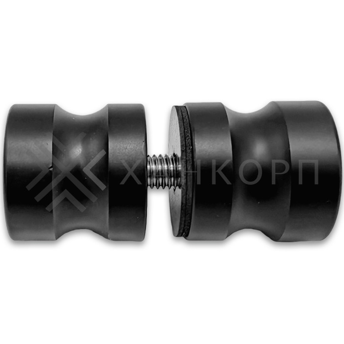 Ручка кноб FDR-46, алюминий/черный