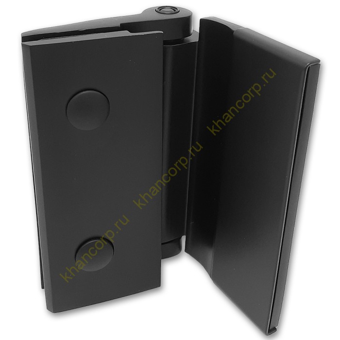 Петля Муза FDP-102 стена-стекло, открывание 90˚ наружу, латунь/черный