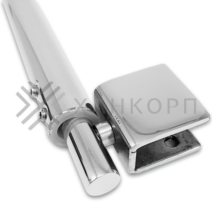 Штанга регулируемая FDT-11.45, 300-500 мм для душевой, нержавейка/полированный