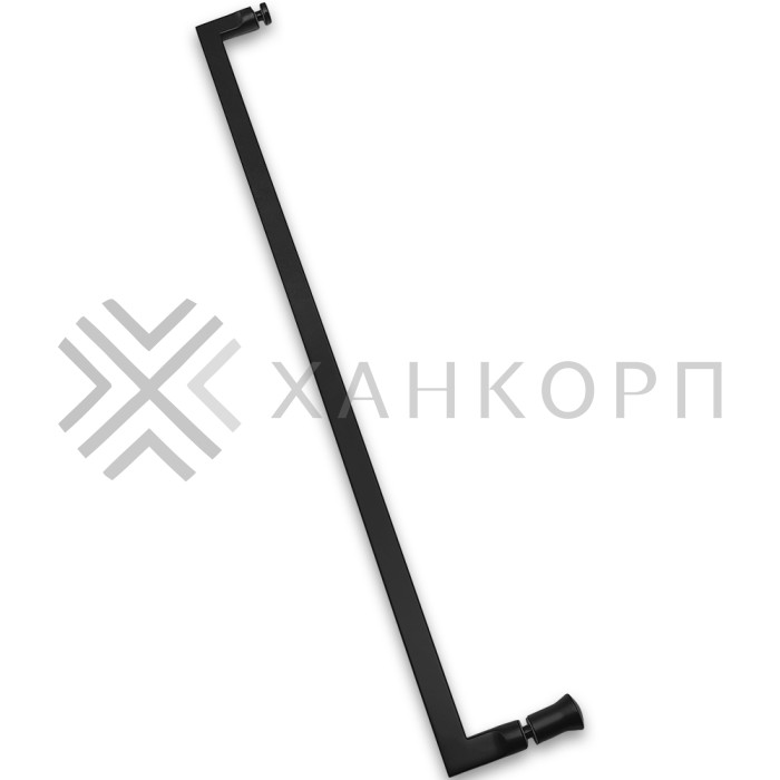 Ручка полотенцесушитель FDR-702, 10х20х650мм, нержавейка/черный