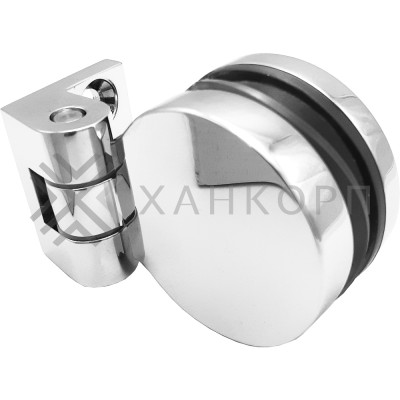 Петля Гея FDP-140 стена-стекло, латунь/хром