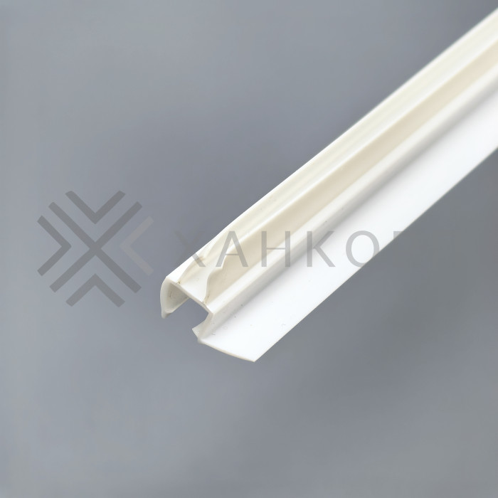 Уплотнитель ПРЕМИУМ нижний белый 1.1 м под стекло 8 мм FDPP-436.8