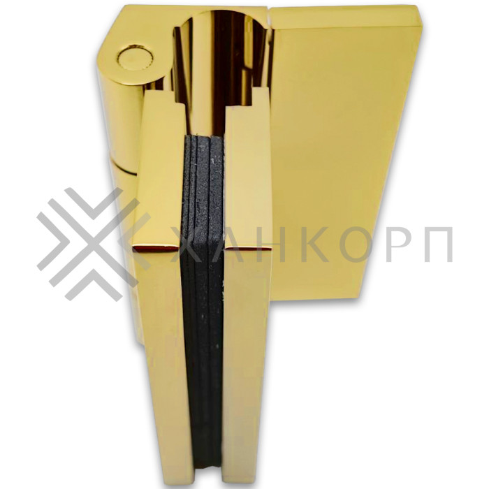 Петля Гера FDP-120 стена-стекло 90˚ открывание наружу, латунь/золото