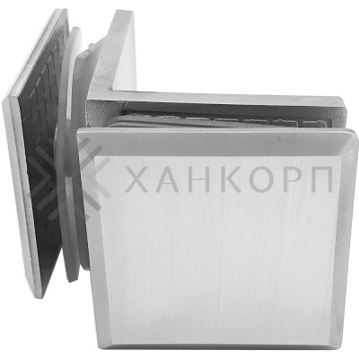 Коннектор Бета β FDK-24 стекло-стекло 90˚ нержавейка/матовый