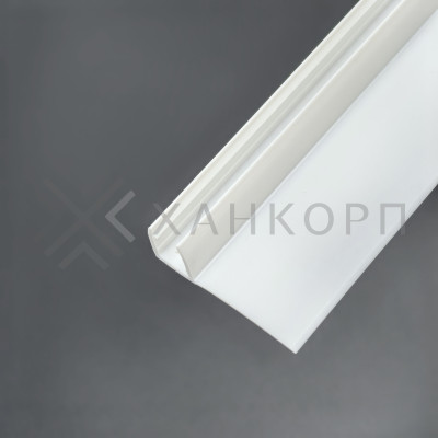 Уплотнитель ПРЕМИУМ F-образный черный 2.5 м, ус 26 мм. под стекло 8 мм FDPP-411.8