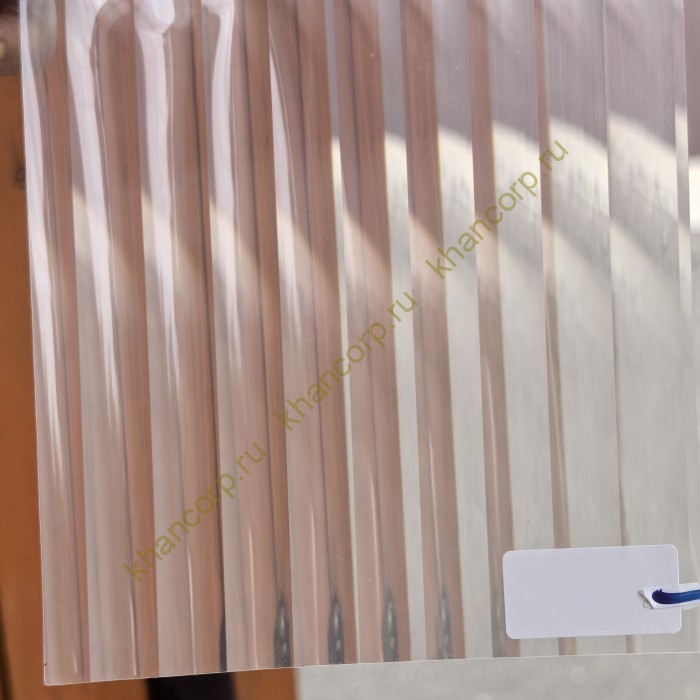 Декоративная пленка MORU прозрачная 1,52х5 м, шаг 12 мм