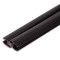 Уплотнитель магнитный ПРЕМИУМ регулируемый черный 2.2 м под стекло 8 мм FDPP-504.8