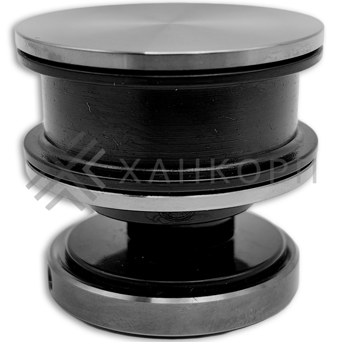 Ролик FDS-30 с креплением к стеклу, нержавейка/оружейная сталь