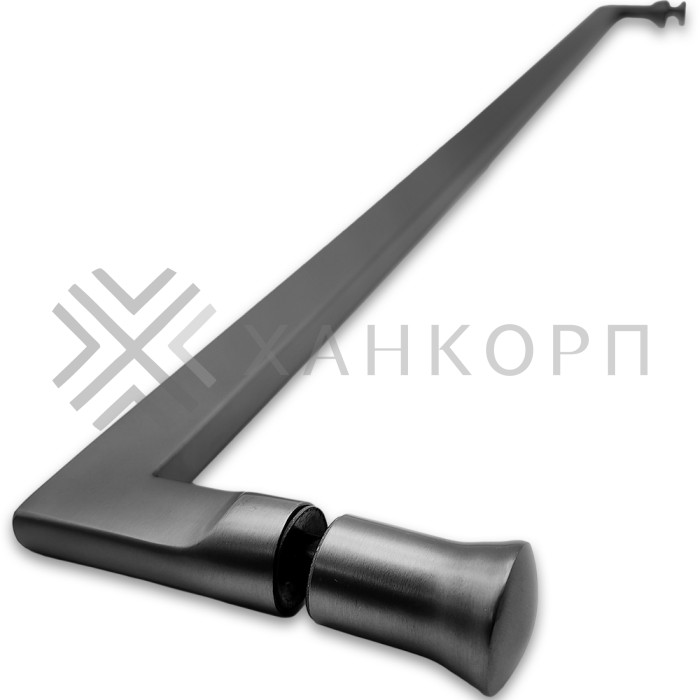 Ручка полотенцесушитель FDR-702, 10х20х650мм, нержавейка/оружейная сталь