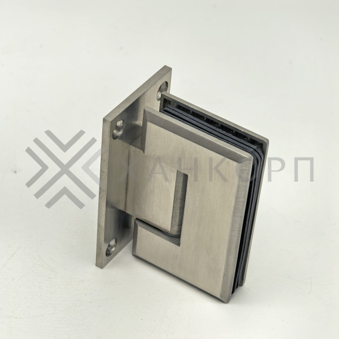 Петля Бета β FDP-21 стена-стекло центральное крепление, нержавейка/матовый