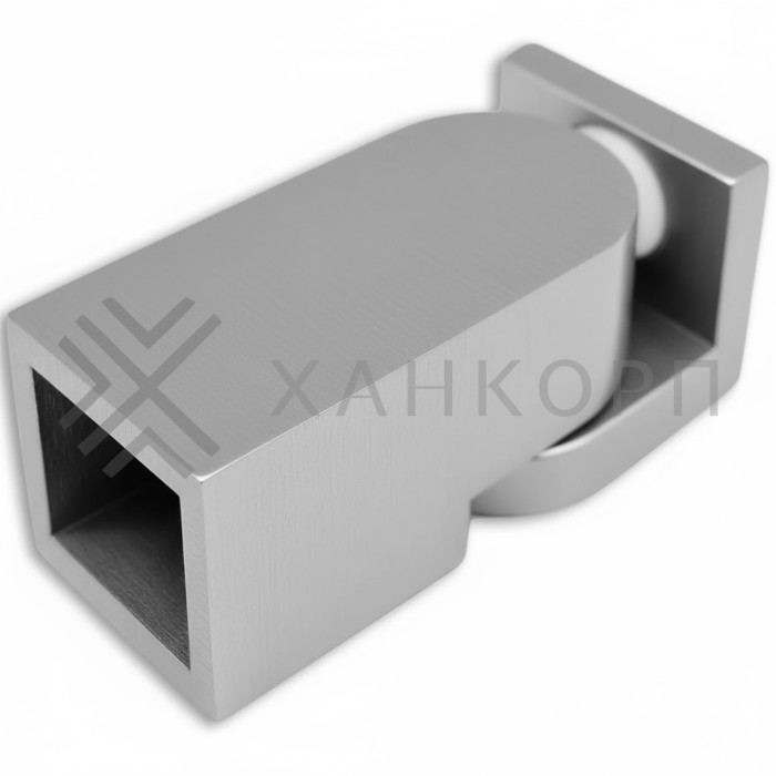 Крепление FDC-51 трубы 15х15 к стене 0°-180°, нержавейка/матовый
