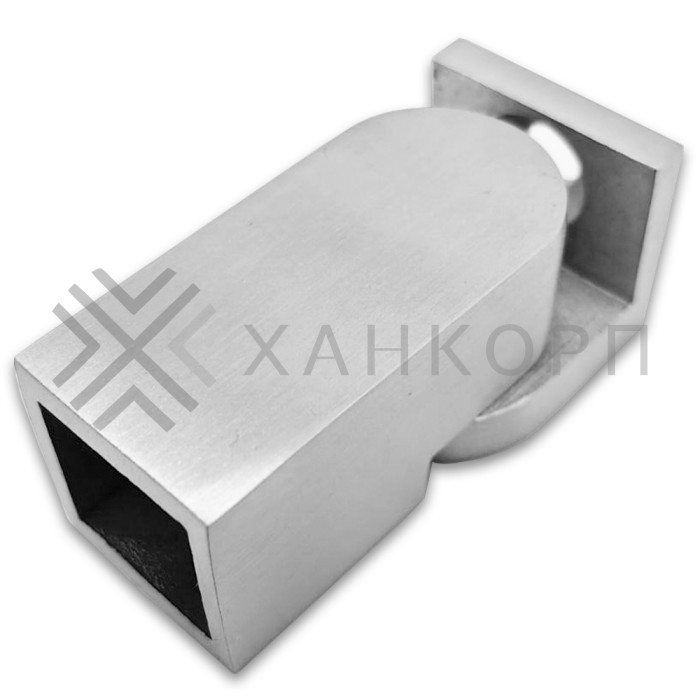 Крепление FDC-51 трубы 15х15 к стене 0°-180°, нержавейка/матовый