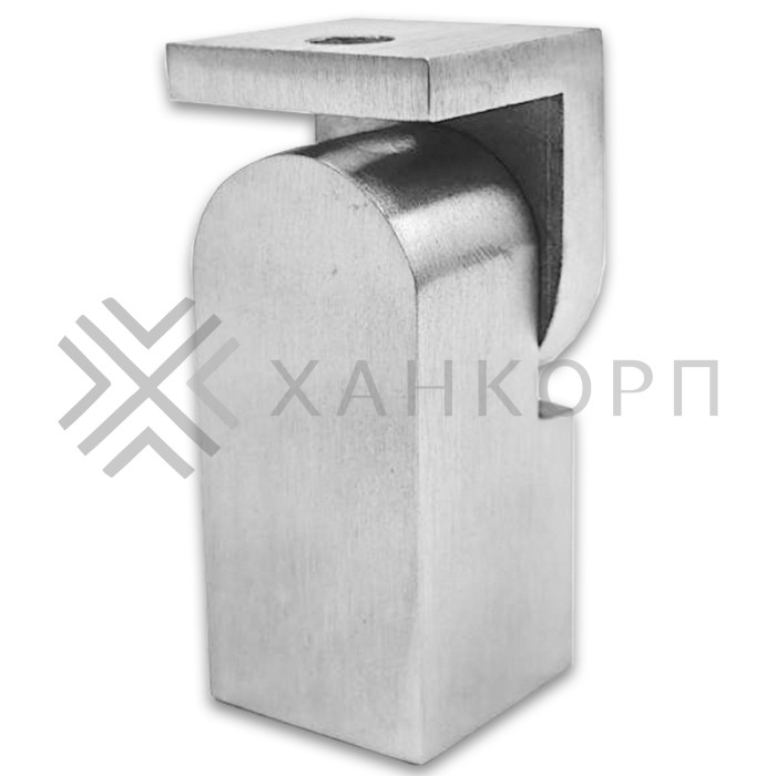 Крепление FDC-51 трубы 15х15 к стене 0°-180°, нержавейка/матовый