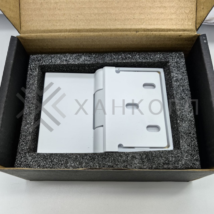 Петля Майя FDP-170 стена-стекло 90˚ открывание наружу, латунь/белый