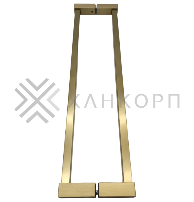 Ручка полотенцесушитель FDR-83 регулируемая, нержавейка/брашированное золото