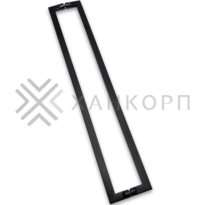 Ручка скоба FDR-703, 10х20х650 мм, нержавейка/черный