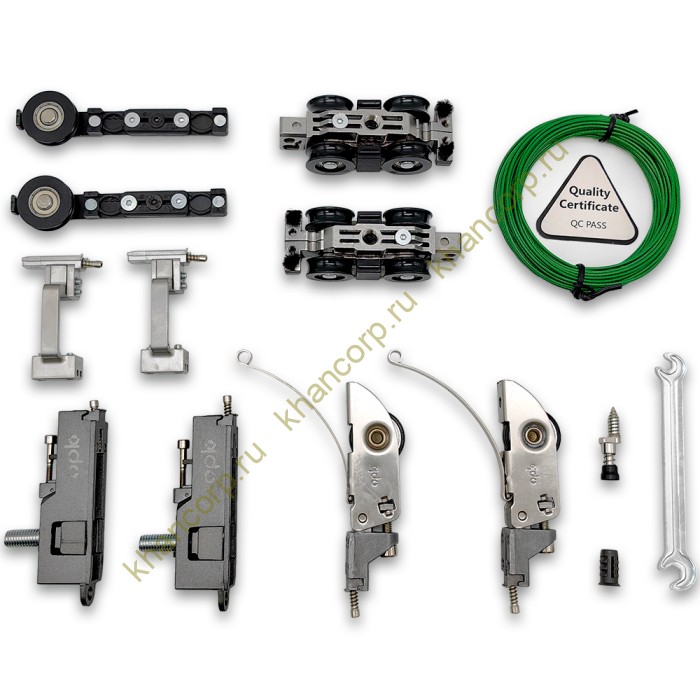 Механизм FDS-19.2.2S, 2-ой двери для синхронизированной раздвижной системы Диона FDS-19