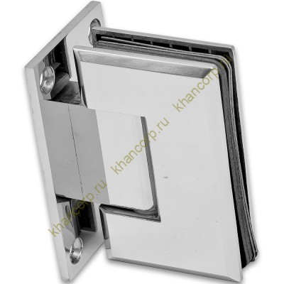 Петля Бета FDP-21 стена-стекло с центральным креплением, нержавейка/полированный