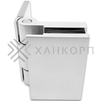 Петля Майя FDP-172 стена-стекло 90˚ открывание внутрь, латунь/матовый