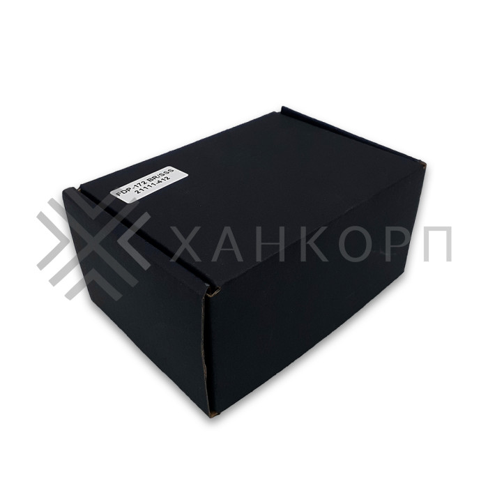 Петля Майя FDP-172 стена-стекло 90˚ открывание внутрь, латунь/матовый