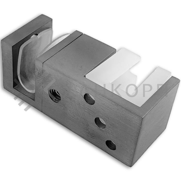 Нижняя направляющая FDS-33 двойная, нержавейка/оружейная сталь