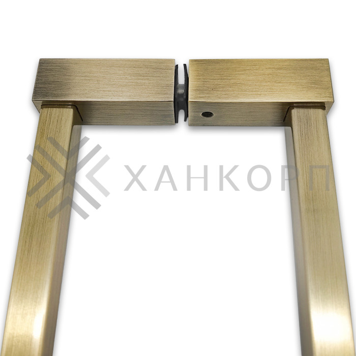 Ручка полотенцесушитель FDR-83 регулируемая, нержавейка/бронза