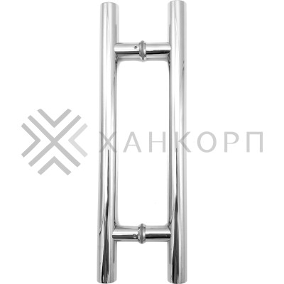 Ручка FKR-200 для стеклянной двери 32x300х450 мм, нержавейка/полированный