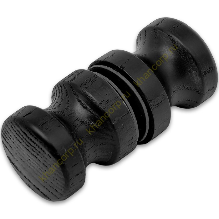 Ручка кноб FDR-46 для саун, ясень/черный