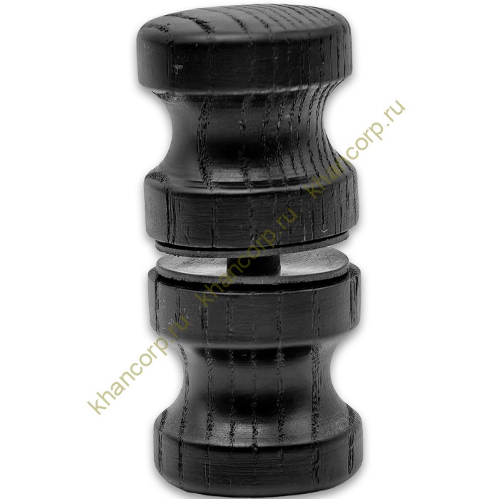 Ручка кноб FDR-46 для саун, ясень/черный