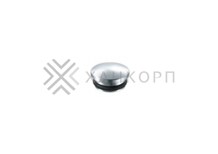 Заглушка FDS-74 для трубы 25 мм Торцевая, нержавейка/полированный